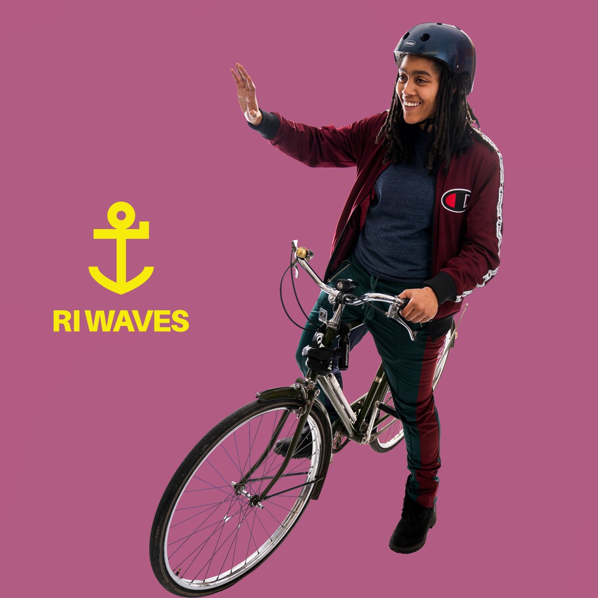 RI_Waves's tweet photo. Do the wave! STOP before entering any street, LOOK in all directions to see if any traffic is coming (including bicycles), WAVE to any person in any vehicle to be sure they see you. When they wave back you know you’re good to go! #stoplookwave #dothewave #riwaves https://t.co/huQHlwThfw