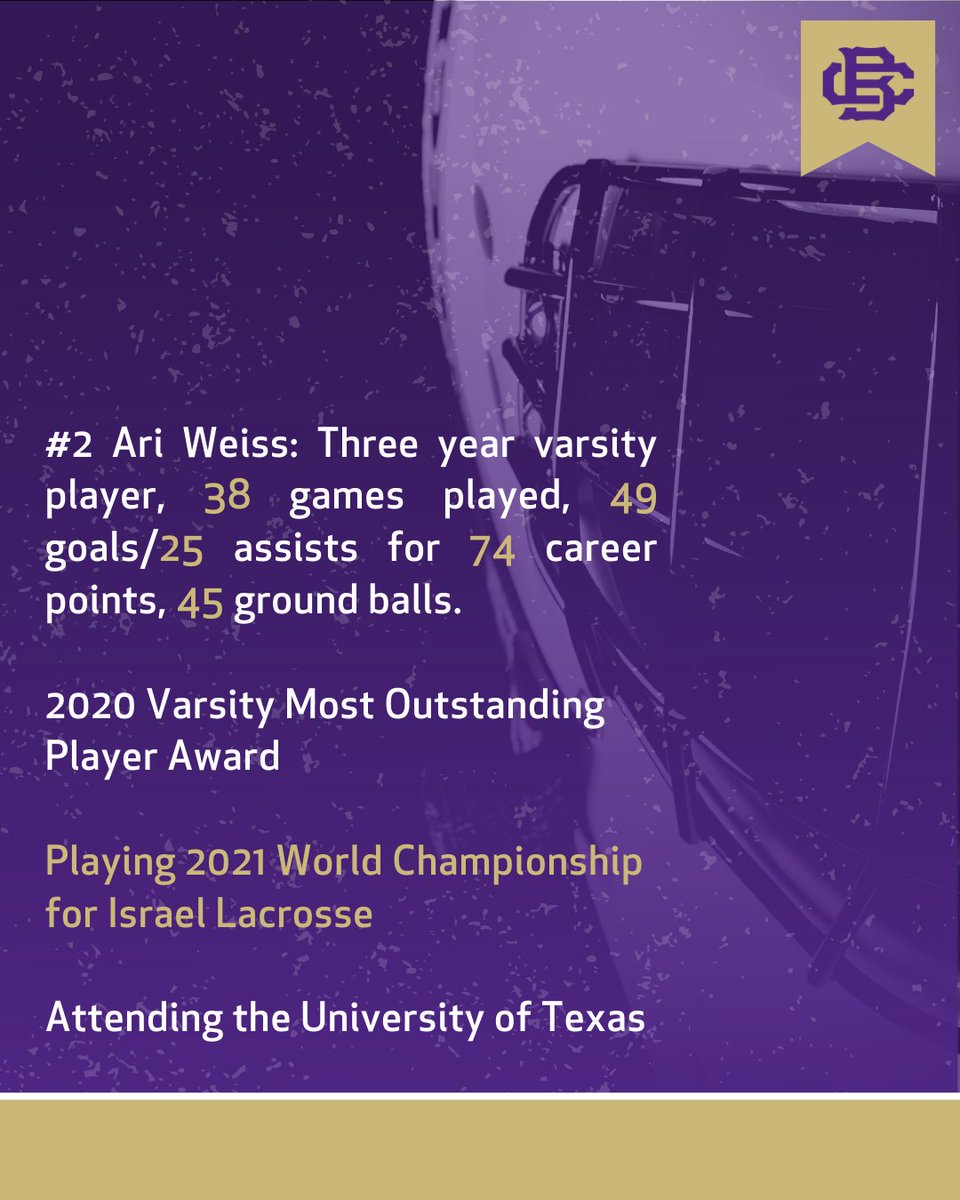 CBHSAthletics's tweet photo. Every day, we're highlighting our Senior Athletes who've left their mark despite missing out on their final season of play at CBHS. You are proof why we are #BrothersStrong.

Next up, @cbhs_lacrosse Senior Ari Weiss! #BrothersBoys2020 https://t.co/DoqOLyDaAy