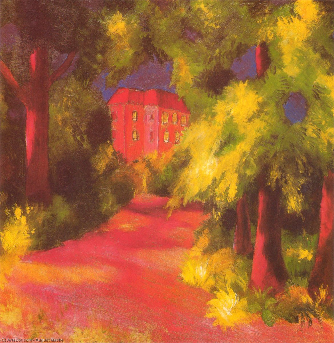#DonneInArte #BellezzaVersusVirus    #art #Artlovers @pasqualetotaro @alecoscino 

A. MACHE🇩🇪 ' Red house in a Park' 1914 

“Io so che se l’odore fosse visibile, come lo è il colore, vedrei un giardino d’estate nelle nubi dell’arcobaleno.”
ROBERT BRIDGE

#StayAtHomeAndStaySafe