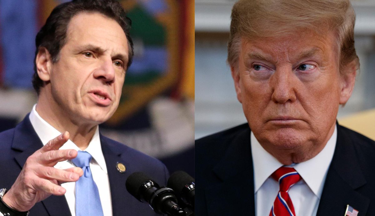 seagod22's tweet photo. #IsAMassiveUnderstatement
Cuomo‘s professionalism, competence, and leadership make tRump look like the bungling, lying bad joke he is. With his narcissistic personality and need for adulation, I can see this pushing tRump over the edge. Scary thought. https://t.co/mCyFrCtB9O