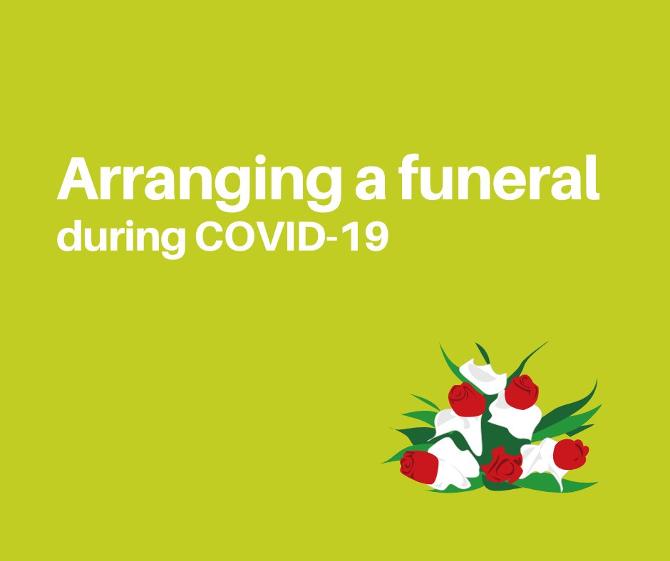 Leah explains some of the challenges involved in arranging a funeral during COVID-19 - bit.ly/3eLrHZ2