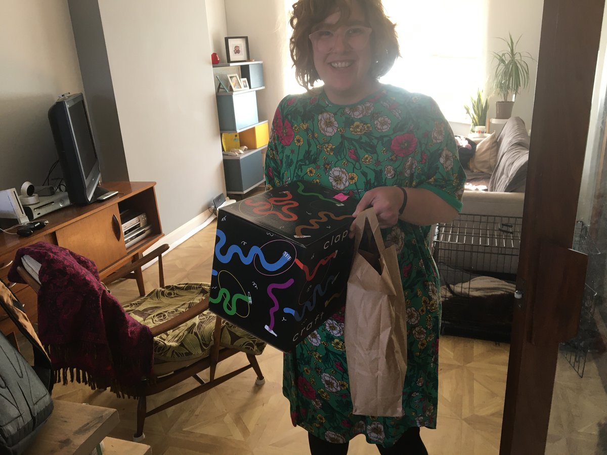 Whenever I think I’m ‘in the know’ and have ‘friends in high places’, <a href="/TheWoolKitchen/">thewoolkitchen</a> has people that send her <a href="/ClaptonCraft/">Clapton Craft</a> beer.