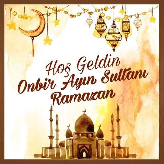 'Hoşgeldin 11 Ayın Sultanı #Hoşgeldin 
#YaŞehriRamazan
Rabbim Şimdiden Tutmuş Olduğumuz Oruçları 
izzetinde kabul ve makbul eylesin

 #HayırlıRamazanlar

#CumaAkşamımızMübarekOlsun 

Rabbim hayırlısıyla başımızdaki bu musibetten hepimizi kurtarsın #inşaALLAH...