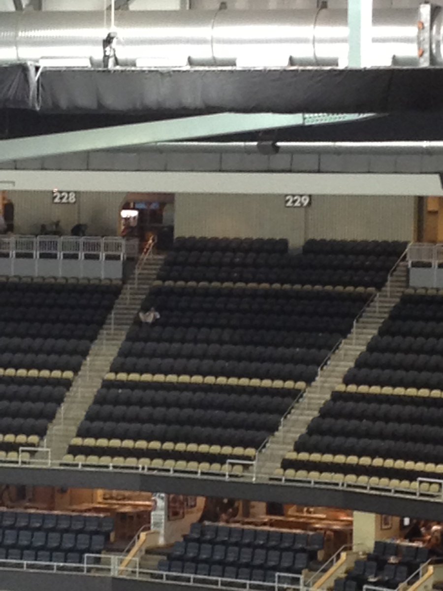 HockeyNatPod's tweet photo. Matt devastated. Pens going back to Philly down 0-2. #Section229 We eventually lose the series in 6 games to those scumbag Flyers. https://t.co/CIV7MtqWAG