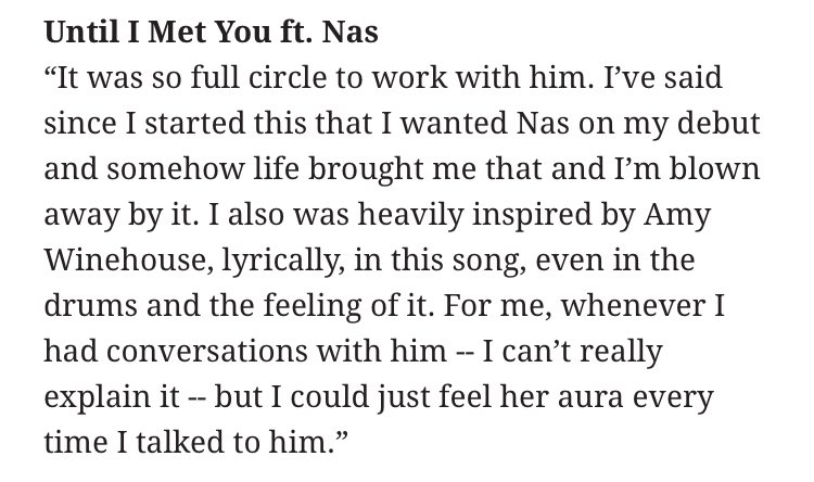 Until I Met You ft. Nas