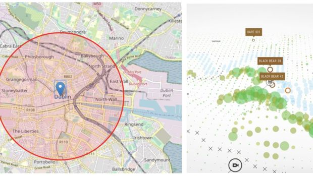 thenfb's tweet photo. 📰 "Like with the 2kmfromhome site, [#Bear71's] map underlines feelings of confinement." 
@IrishTimes looks at life through a screen → https://t.co/RdW0seoVLp https://t.co/iyfcXjq2PB