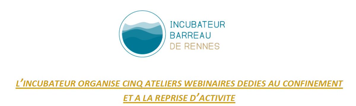 Incub_Rennes's tweet image. Ça commence demain ! Découvrez les 5 webinaires de l&apos;incubateur bit.ly/3ercWup #management #performance #production #outils #financier #avocat