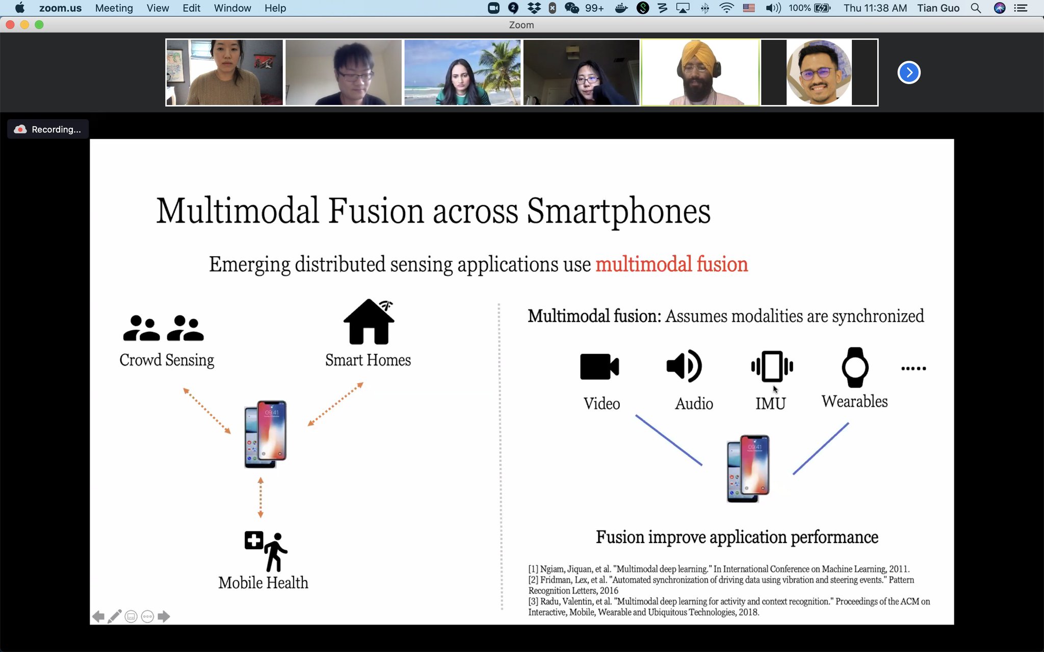 multimodal deep learning for activity and context recognition