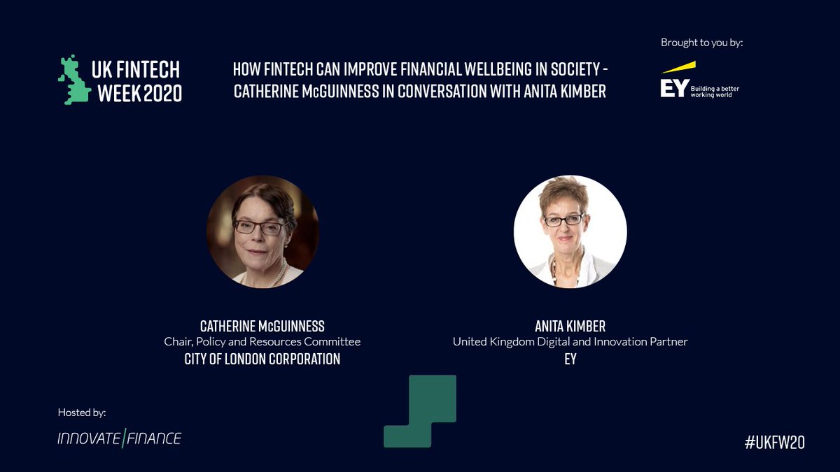 Upcoming #UKFW20 webinar!

🕑Wednesday April 29th 13:00 BST
🚀How FinTech can improve financial wellbeing in society
💡The role that London can play in ‘levelling’ up across the UK 
🗣️Speakers from <a href="/cityoflondon/">City of London</a> and <a href="/EYnews/">EY</a> 

Register now: brighttalk.com/webcast/14309/…
