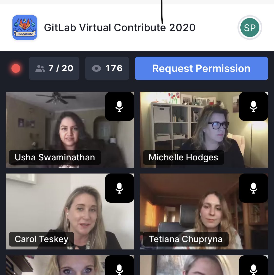 SherrodPatching's tweet image. So inspired by this stellar group of ⁦@gitlab⁩ women! #GitLabContribute