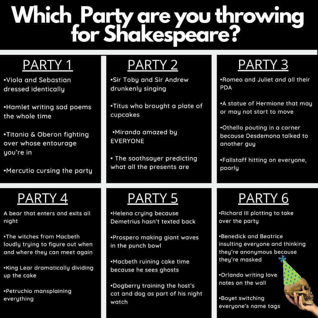 violaproject's tweet photo. Happy 456th Birthday Shakespeare! Which party are you going to? #Shakespeare #ShakespearesBirthday #ShakespeareDay #HappyBirthdayShakespeare #ViolaProject https://t.co/8qxctU3ZHT