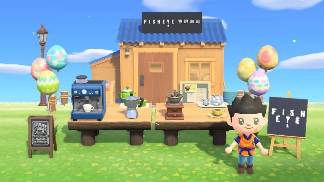Some cafe chains in China are using Animal Crossing in creative waysHey Tea built a store / museum, and asked players to visitFisheye cafe asked people to collect coffee makers and other building materials to create a store on its island, free coffee to those who participate