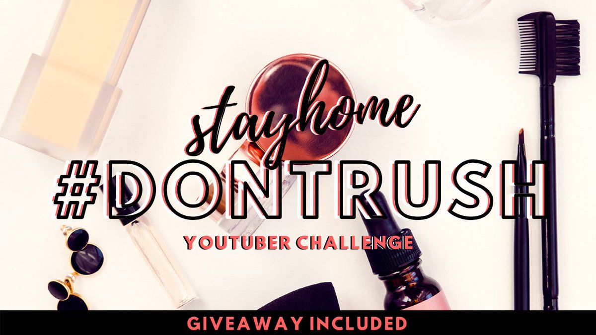 passionasaverb's tweet photo. Beauty, fun and a powerful message. #DontRushChallenge #StayAtHomeAndStaySafe #smallyoutuber 
https://t.co/4vs01ZE8rt https://t.co/qdBGulYwgb