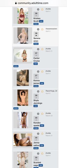 Thank you so much to everyone who has been voting for me in the community forums for @Adulttimecom @Girlswaynetwork<a href="/tag/mvsales"class="tags"><span>#mvsales</span></a>