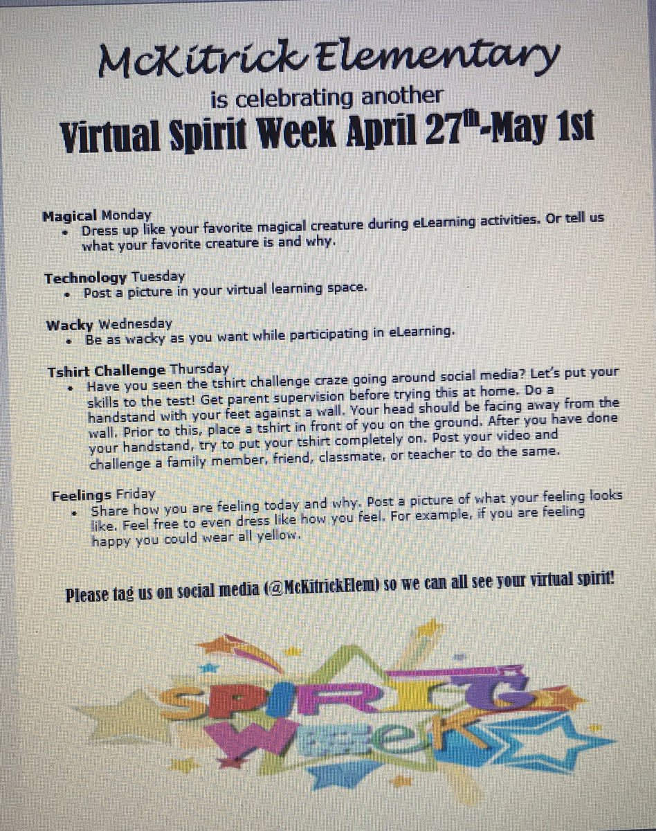 McKitrick Elementary tweet media