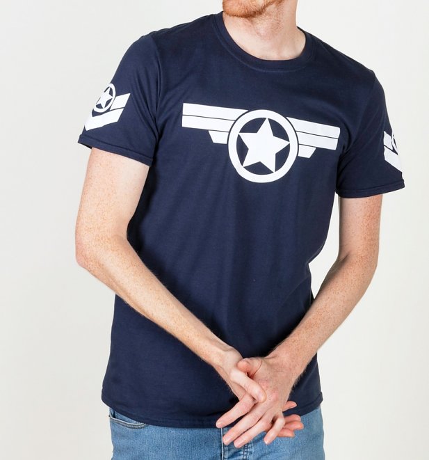 truffleshuffle_'s tweet photo. Now just ยฃ11.89 in our LIMITED OFFERS, this Captain America Super Soldier tee is a total classic (until stocks last). ๐คฉ https://t.co/y2O8yddHwK #captainamerica #supersoldier #steverogers #marvelcomics #marveltees #offers #discounts https://t.co/Qv5JQUcC7A