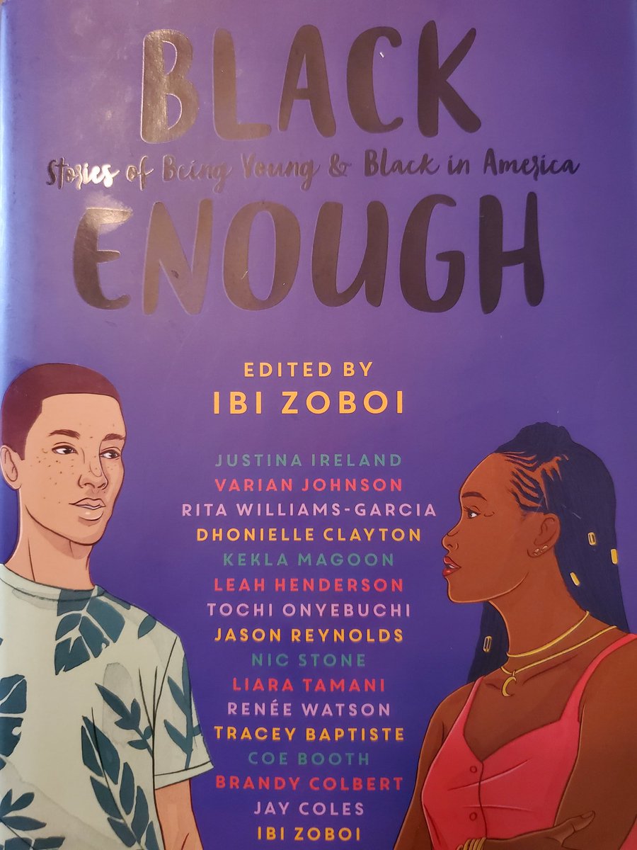 Ms_Holloway06's tweet image. Day 4 of National Library Week it&apos;s #WorldBookNight. Take the time tonight to enjoy a book. Read to someone, with someone, or find your favorite space and enjoy some YOU time. I&apos;m currently reading &quot;Black Enough.&quot;#AISDNationalLibraryWeek #AldineAtHome #AldineReads #ReadABook