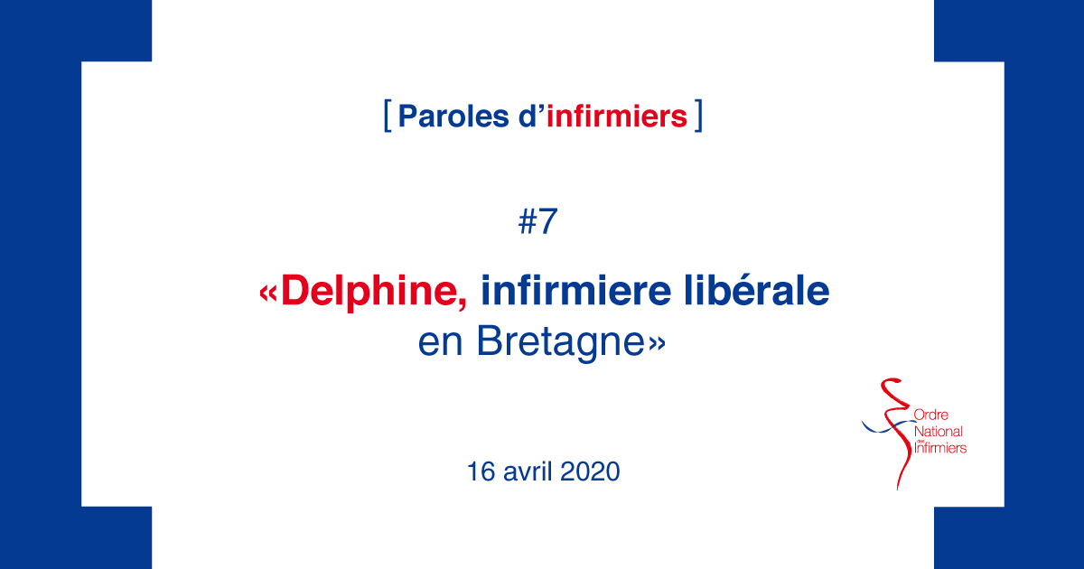 [Paroles d’infirmiers] Aujourd’hui nous donnons la parole à Delphine, #infirmiere libérale en #Bretagne : « je reste plus longtemps pour tous les soins car les gens ont besoin de parler, d’être écoutés ».
👉ordre-infirmiers.fr/actualites-pre…
#SoutienAuxSoignants