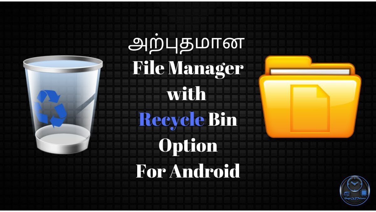 ShapeURTalents's tweet image. Best File Manager with Recycle bin options in Android
youtu.be/na75OR4fLuo
#androidtipsandtricks
#tamilandroidtips
#shapeurtalents