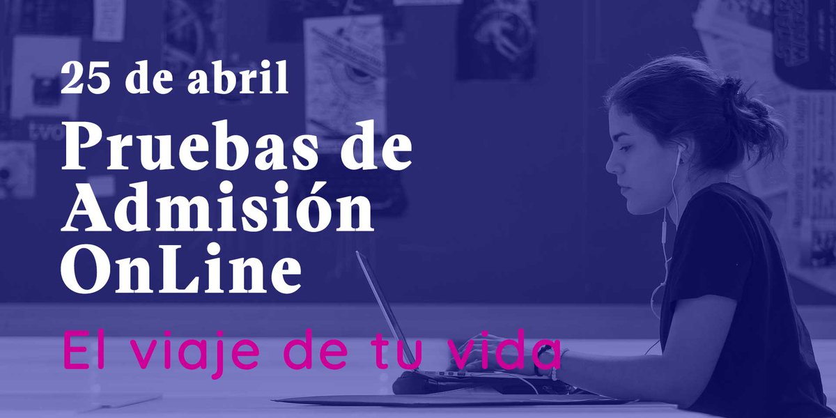El proceso de Admisión para el curso 2020/2021 sigue adelante en la Universidad. 
Este próximo sábado, 25 de abril, tendrán lugar los exámenes previos, que debido a la situación actual, serán online. 
¡Suerte a todos!
👉 grados.unav.edu/fin-de-plazo-a…