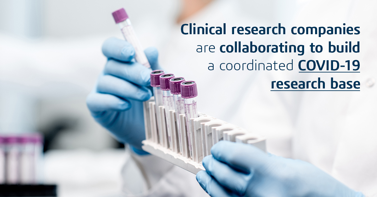 Dassault3DS's tweet photo. Companies across the world are coming together to find solutions to the #COVID19 crisis. And @Medidata stands proudly among them. Read about the research database here: