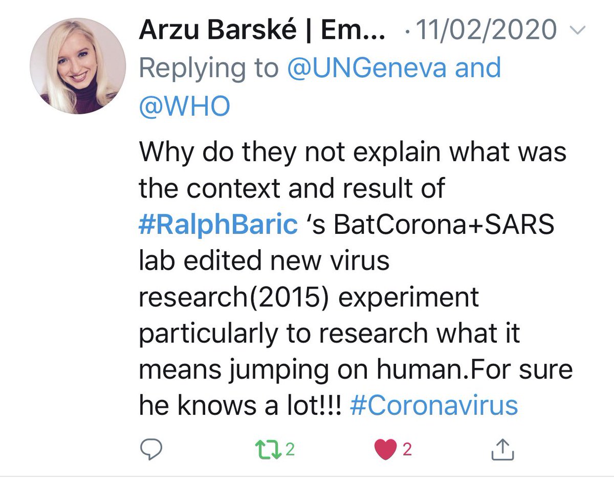 arzubarsk's tweet photo. We published it much earlier the truth about #Covid19 -> #Coronavirus #ZhengliShi #Wuhan #HIV #BigdataQ @bigdataq read more at https://t.co/C9LFN7cwao #Corona article https://t.co/77mY0sXtLC