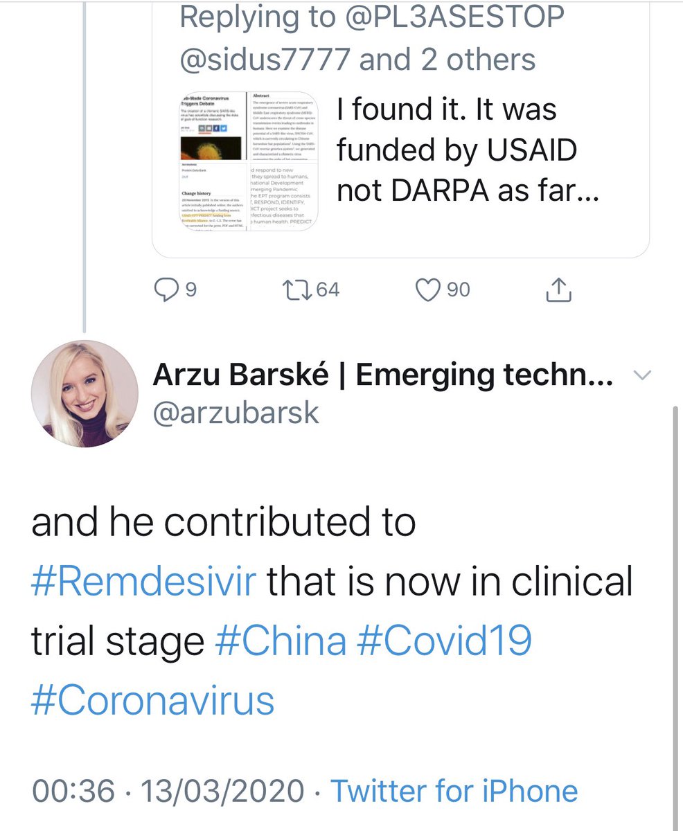 arzubarsk's tweet photo. We published it much earlier the truth about #Covid19 -> #Coronavirus #ZhengliShi #Wuhan #HIV #BigdataQ @bigdataq read more at https://t.co/C9LFN7cwao #Corona article https://t.co/77mY0sXtLC