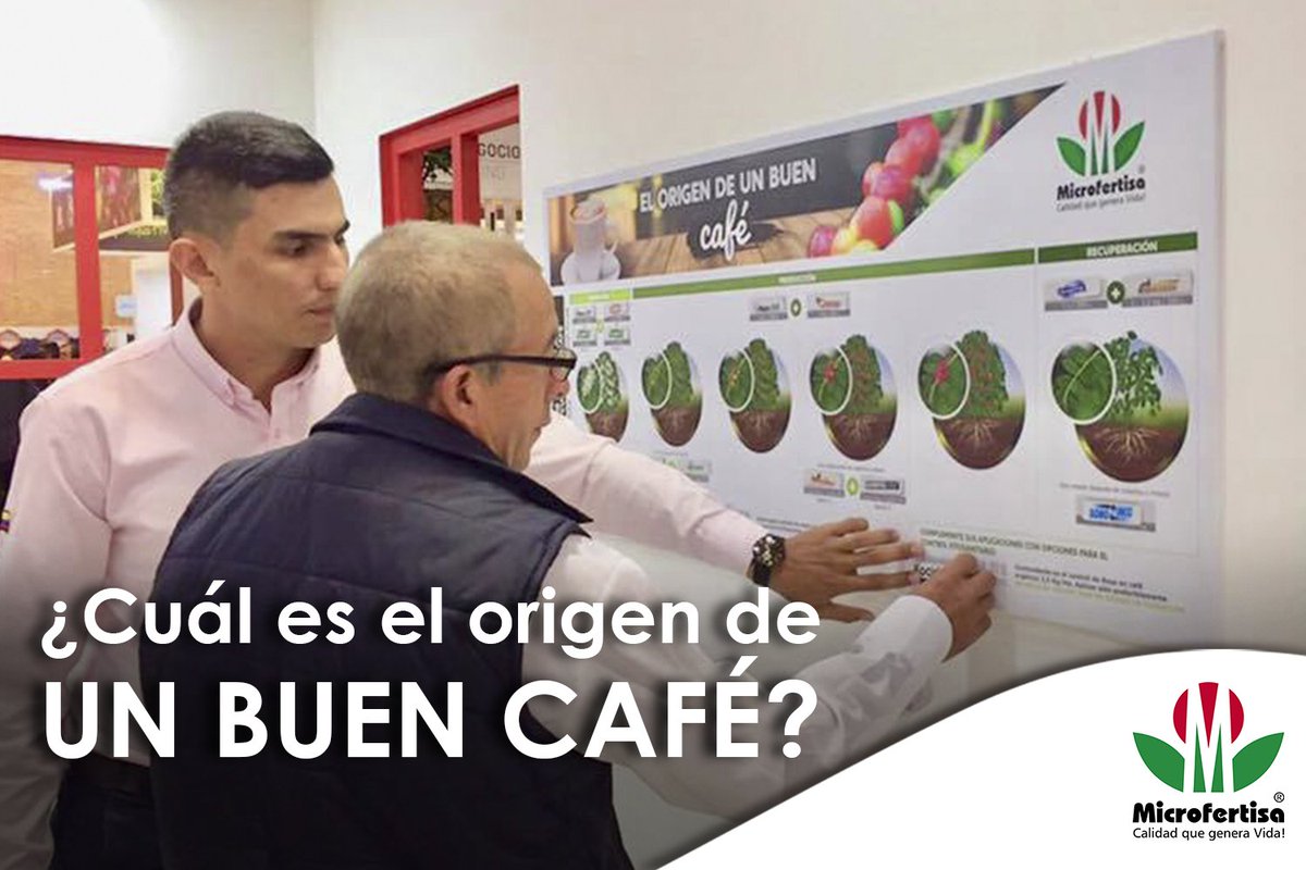 Microfertisa's tweet photo. Descargue #GRATIS nuestro Plan de Fertilización y lleve su #cultivo de #café por el camino de la productividad.
https://t.co/R8iBF0JWkA #CalidadQueGeneraVida #FelizJueves https://t.co/g9C9nIdmy7