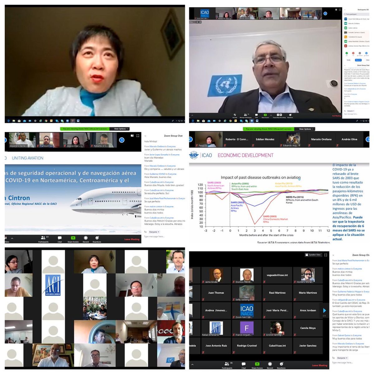 Nuestro continuo compromiso con la #aviación regional y mundial en beneficio de nuestros Estados. @OACI e <a href="/icaonacc/">ICAONACC</a> liderando en tiempo de crisis #Covid19 en conjunto con nuestros Estados, sus lideres, y la industria. Colaboración para la recuperación.