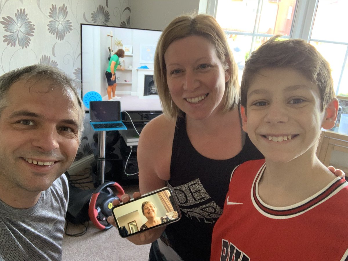 Chris Harris (@chiphaz77) on Twitter photo Today’s #NHSSweatySelfie with <a href="/emmaharris2979/">Emma Harris</a> and Ben, and nanny via FaceTime! Courtesy of <a href="/thebodycoach/">Joe Wicks</a>. Thank you <a href="/Gymshark/">Gymshark</a> for <a href="/BWC_NHS/">BWC NHS Trust</a> Today’s #NHSSweatySelfie with <a href="/emmaharris2979/">Emma Harris</a> and Ben, and nanny via FaceTime! Courtesy of <a href="/thebodycoach/">Joe Wicks</a>. Thank you <a href="/Gymshark/">Gymshark</a> for <a href="/BWC_NHS/">BWC NHS Trust</a>