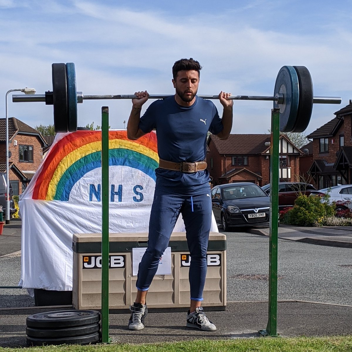 ScopeStoke's tweet photo. Join British athlete Benjamin Williams on his Instagram live at @benjump18 to watch him raise money for the NHS. 

He will be lifting an accumulative total of 22 tonnes within 3 hours.

So far, nearly £800 has been raised!

To donate, click here: https://t.co/tFmhdoz0Jg https://t.co/dKrdUSaRZH
