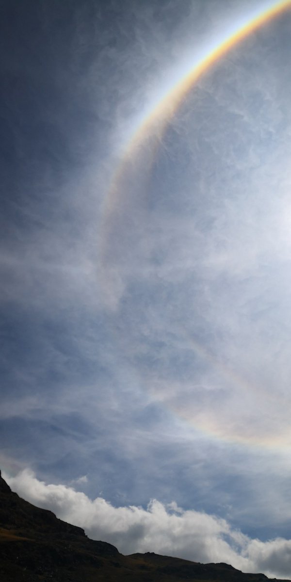 cooper_kerry's tweet photo. #virtualPeru - day 12, we're leaving the Surapata campsite today and heading to Ausangate base camp, it's a nice walk down a beautiful valley before we turn off right up into the mountains. The ice crystal rainbows and menacing clouds were setting the scene for the coming days... https://t.co/bRcAlbRiiv