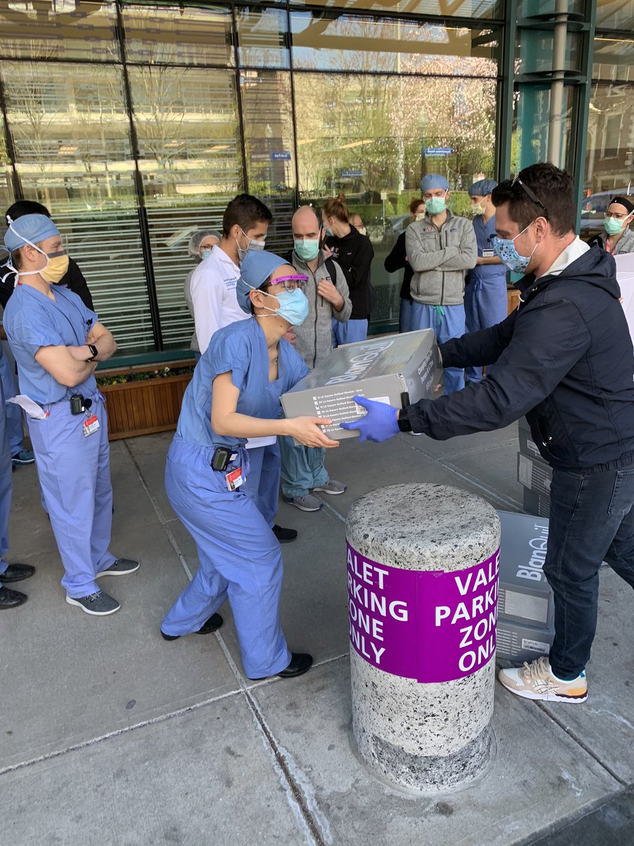 BlanQuil thanks our healthcare workers at Beth Israel! @bidmcsurgery @bidmchealth <a href="/boston25/">Boston 25 News</a> @7news @wcvb @bostondotcom