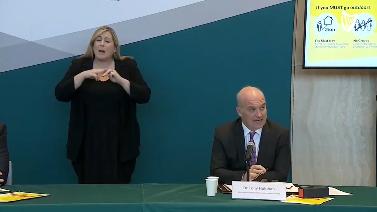#VIDEO Tony Holohan warns of complacency and doesn't guarantee easing of restrictions on May 5 indo.ie/WDLw30qAdBS