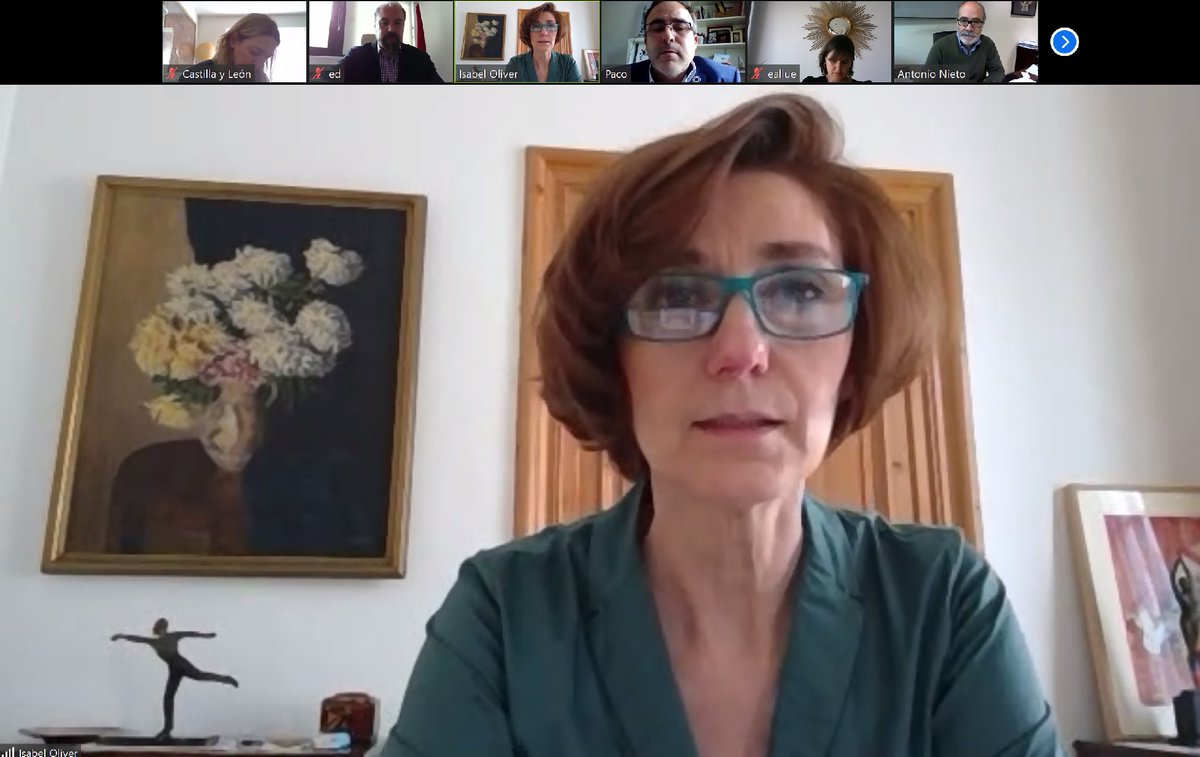 TurismoEspGob's tweet photo. “Tenemos que volver a abrir con garantías de que el destino sea seguro. La seguridad es esencial para dar confianza al viajero”, ha destacado esta tarde @IsabelMOliver durante la reunión extraordinaria de la Comisión Sectorial de Turismo.
#EsteVirusLoParamosUnidos https://t.co/FEHiWG8THL