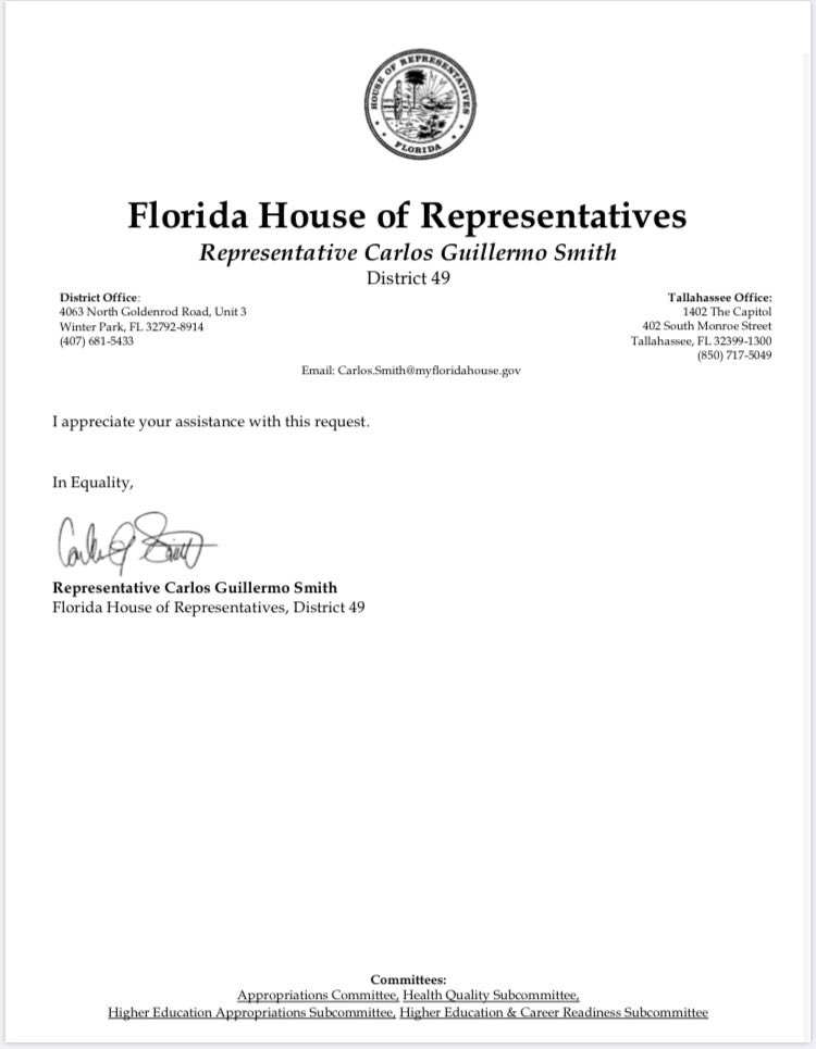 CarlosGSmith's tweet photo. ENOUGH IS ENOUGH! I’m joining Democratic colleagues to officially demand lawmakers return to Tally to:
✅ Fix/expand/pay unemployment
✅ Expand Medicaid to uninsured
✅ Expand vote-by-mail elections
If WWE is essential in a pandemic, so is legislative action to help Floridians! https://t.co/ffftDjogiw