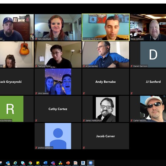Excited to still be able to connect with other architects and aspiring architects during this time and share our journeys.