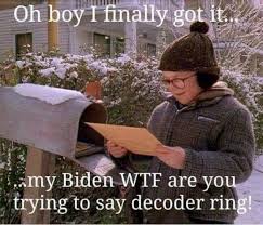 SWCalAdvocacy's tweet photo. @ConwayShow a take-off of your much loved 'WTH did Jessie Jackson say' - replaced by 'WTF did Joe Biden say'. Unlimited material - at least for the next few months. https://t.co/f9jZHORSuc