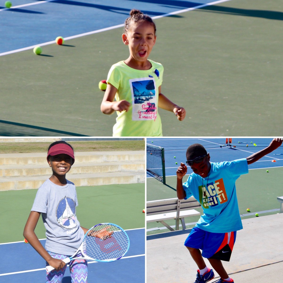 First1Break's tweet photo. Choose Happy 😃😍😎 #ThursdayThoughts #tenniskids #first1break #positiveenergy https://t.co/coL7ulYwDt