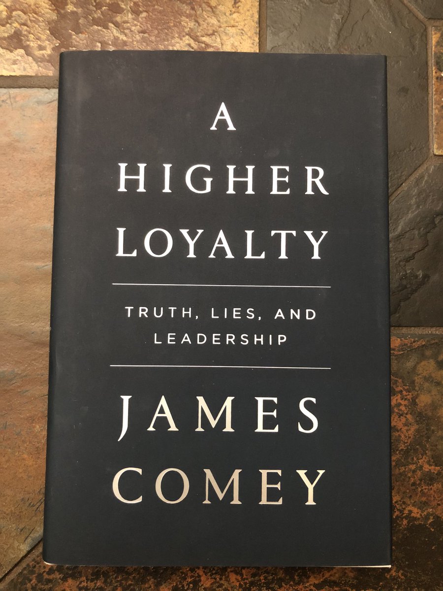 Today’s 2 books on a specific topic—fired by Trump:“Doing Justice: A Prosecutor's Thoughts on Crime, Punishment, and the Rule of Law” by Preet Bharara“A Higher Loyalty: Truth, Lies, and Leadership” by Jim Comey