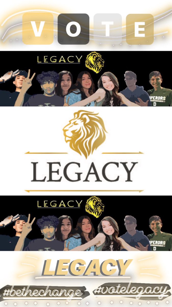 aangiearreola's tweet photo. DHS‼️‼️ Make sure to vote Legacy!! We stand with you! 💛 #bethechange #votelegacy https://t.co/oKmSA6RPap