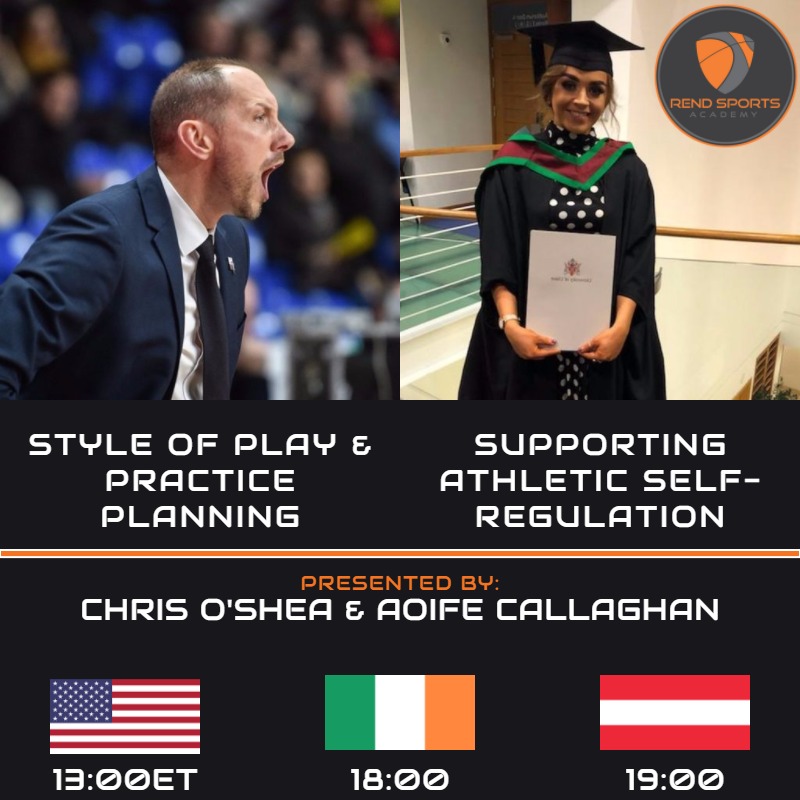 RendSports's tweet photo. We're going live now with @CoachChrisOShea and @aoifecalll for tonights coaching clinic
@BballIrl @FIBA @BasketAustria @gbbasketball COACHES - Join us this evening #ShareTheGame #TransformYourCoaching #RendSports
https://t.co/kRXOL4TmUR https://t.co/71vK9mZI27