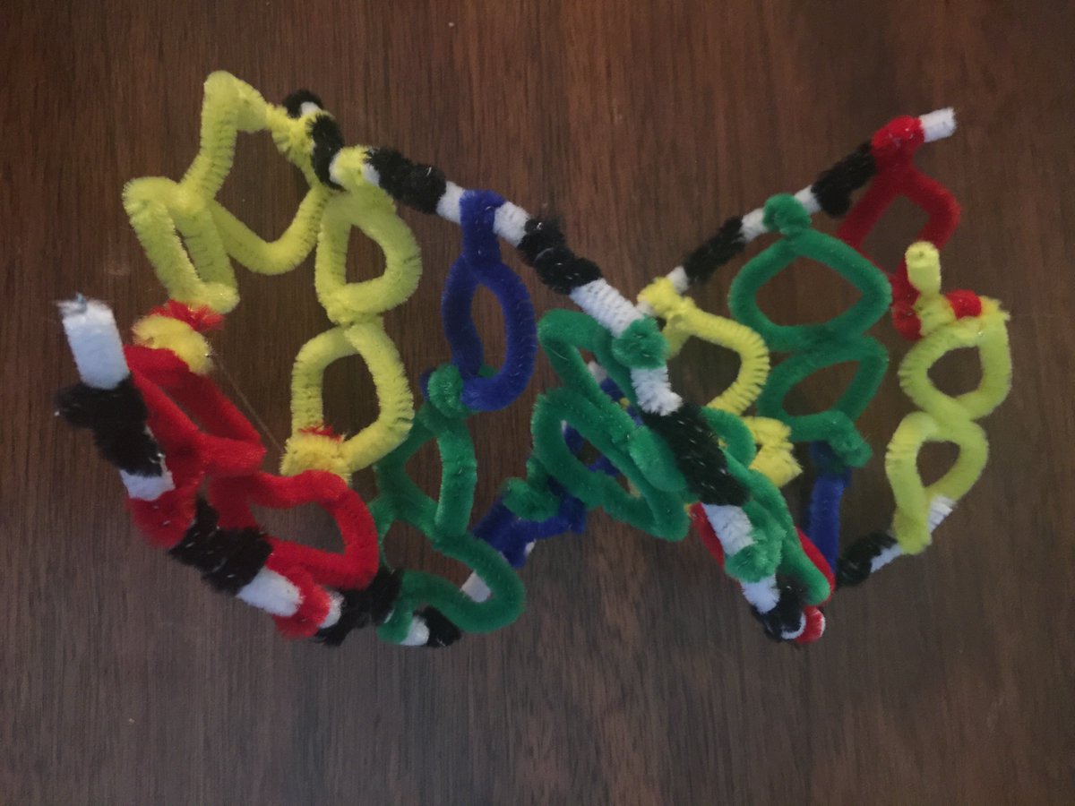 Official rules: One entry per person. To enter, Tweet a picture of your DNA model and include  @DNALC in your Tweet. Contest ends at 8:00pm EDT on Friday, May 1st. DNALC staff and their immediate families are not eligible to win.