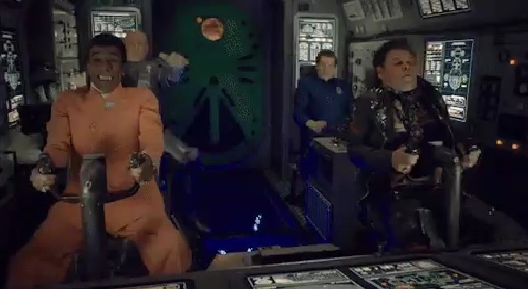 KRYTEN_RD's tweet photo. Oh my!  I come out of an exceptionally long recharge period and find i have a great new function. Sir's... Ma'am's let's hear it for #ApeShitMode #FeelingBadAss #RedDwarfThePromisedLand https://t.co/48BYjB5jIQ