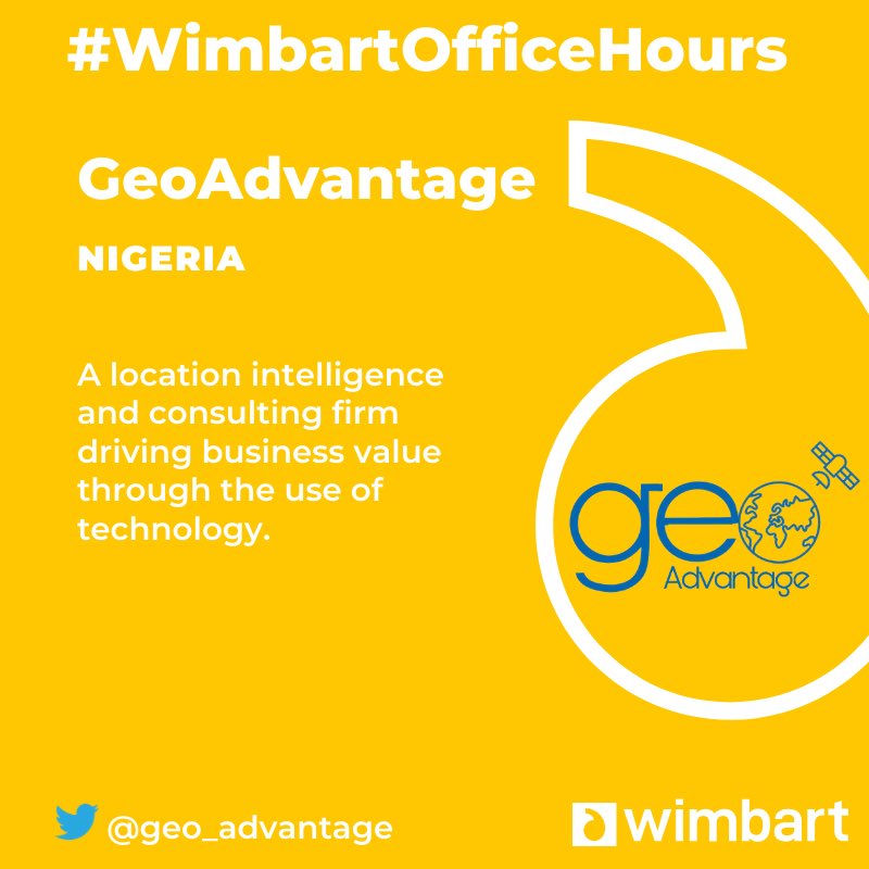 Wimbart's tweet photo. #WimbartOfficeHours
#MeetTheMentees
@geo_advantage - Intelligence/Consulting
@ovarec_lafiya - Healthtech
@PassageNigeria - Broadband Service
#Reaval - Sustainability
#PRWorkshops #Finalists #WimbartPR #Tech #AfricanTech #Startups #B2BPR https://t.co/5taqiLrCO9