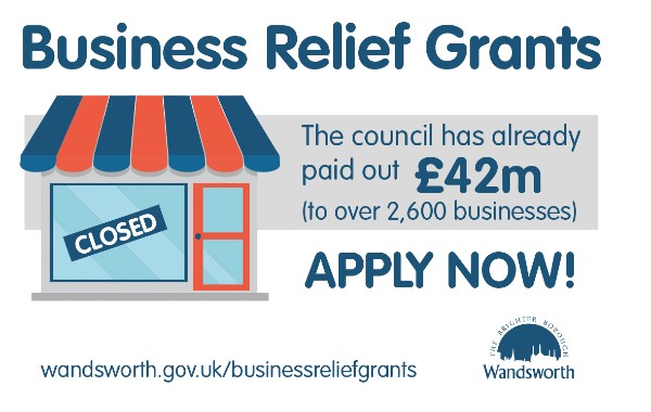 wandbc's tweet photo. Business teams at Wandsworth Council are 'distributing funds as fast as possible' to small or retail businesses eligible for relief grants. If you think you missed your letter from the council, check if you are eligible https://t.co/vRFARnxxhi https://t.co/eFNlJTOAwF