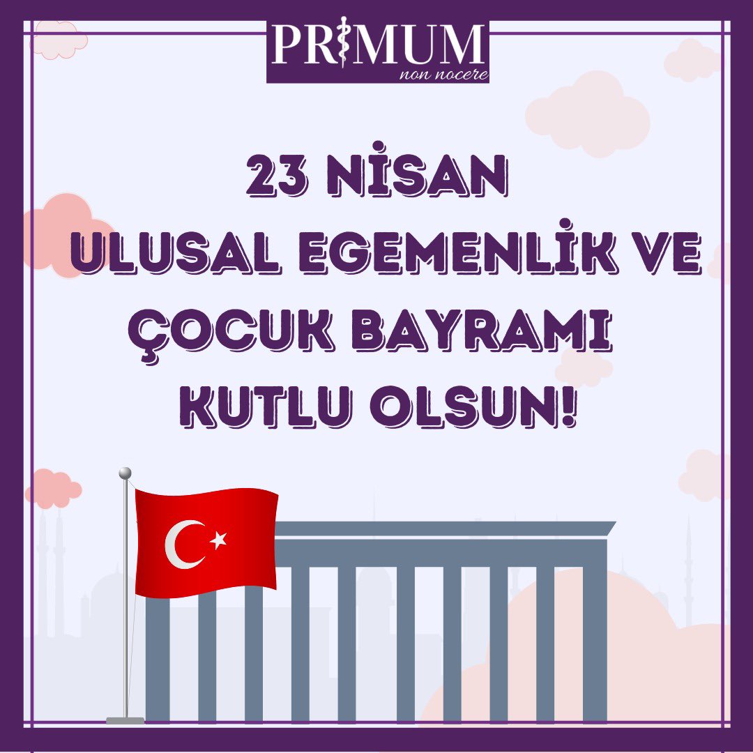 primumturkey's tweet photo. 23 Nisan Ulusal Egemenlik ve Çocuk Bayramı’mızın 100. yılını büyük bir heyecanla kutluyoruz! ❤️🇹🇷 #Primum https://t.co/ZpDfdHjRLv