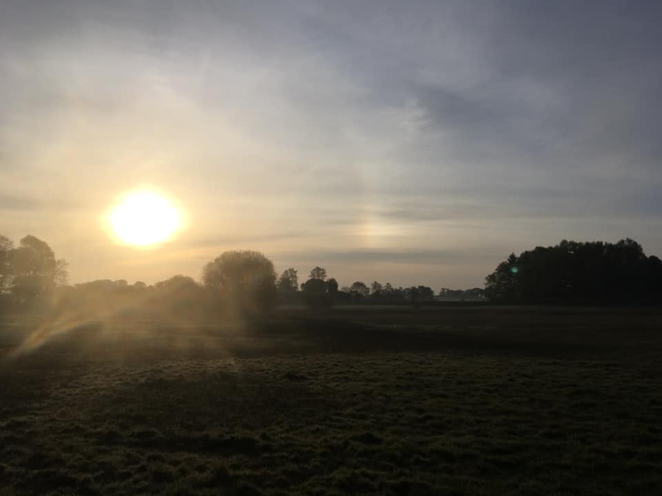 VisitELLESMERE's tweet photo. Visit Ellesmere
@VisitELLESMERE
#Lockdown in #Ellesmere #Shropshire and an early start for Ricky on his #exercisewalk.  The peace of the outdoors really does soothe the soul
📸Ricky Roberts
#outdoors #nature #landscape #sunrise #ThursdayThoughts #thursdaymorning #lookaroundyou https://t.co/VgFMc28hEE
