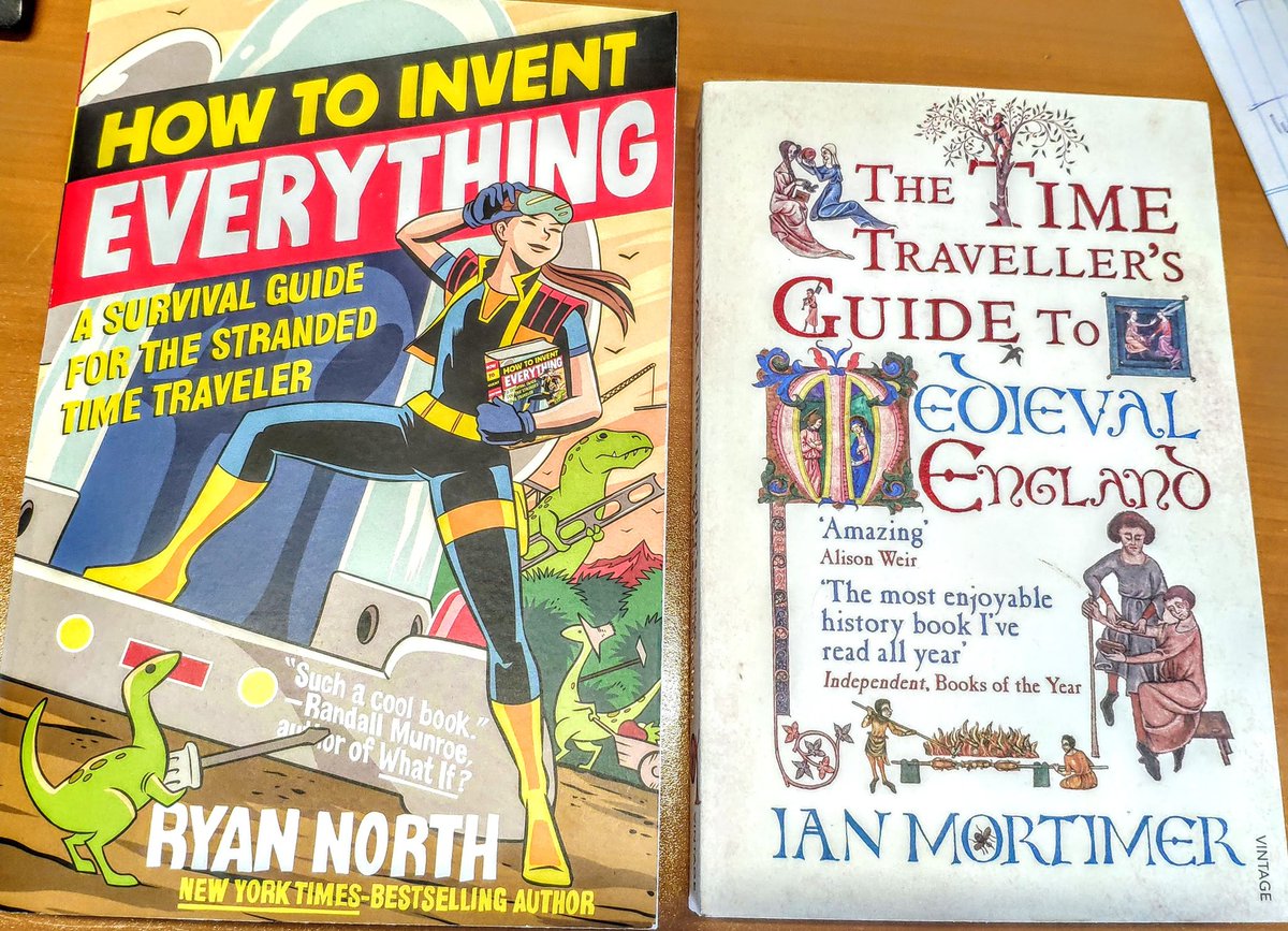 vilojona's tweet photo. Very happy for my #santjordi gift 😊 #books #ryannorth #ianmortimer #llibres https://t.co/e21qAI8T93