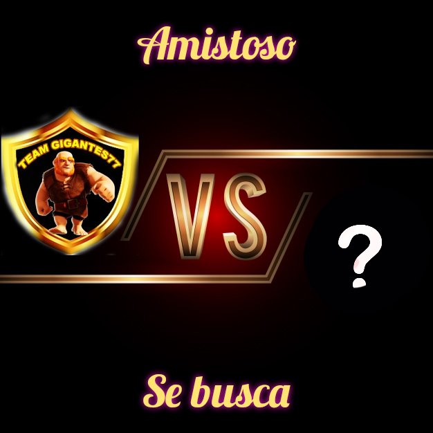 #Amistoso | Team Gigantes77

ℹ️ Se busca clanes para jugar amistosos, para seguir mejorando y estar al 100%

📌Si estas interesado en enfrentarte con nosotros manda Md y contestaremos lo más rápido pocible, gracias por su atención y saludos.